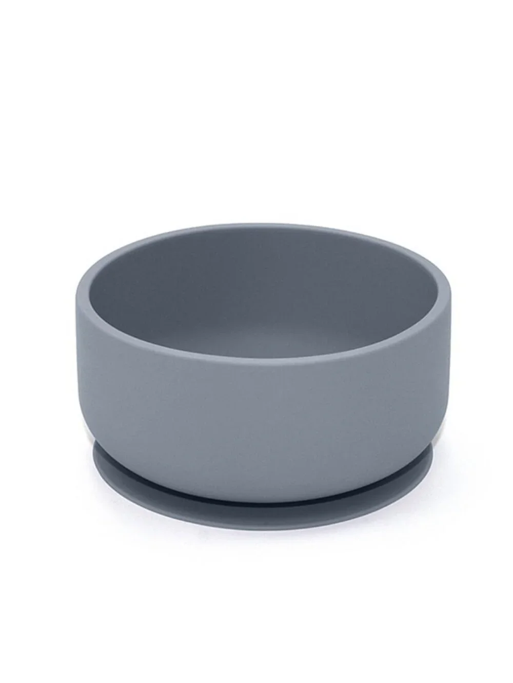 New! Silicone Toddler Bowl | Deep Bowl with Gray & Pink Color Options